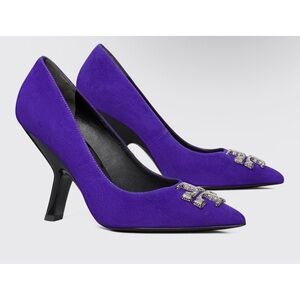 Tory Burch Eleanor pave pump deep NEW